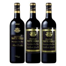 【垂直ボルドー】シャトー・トロット・ヴィエイユ　サンテミリオン・第1特別級B　垂直ワイン3本セット