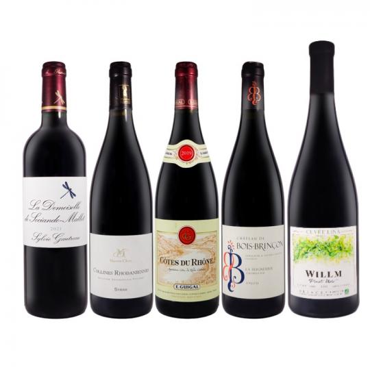 デイリーに楽しむ赤ワイン5本セット