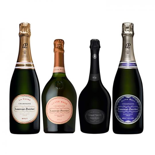 英国王室御用達のシャンパン】ローラン・ペリエ4本セット - シャンパン